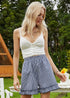 Boho Gingham Shorts
